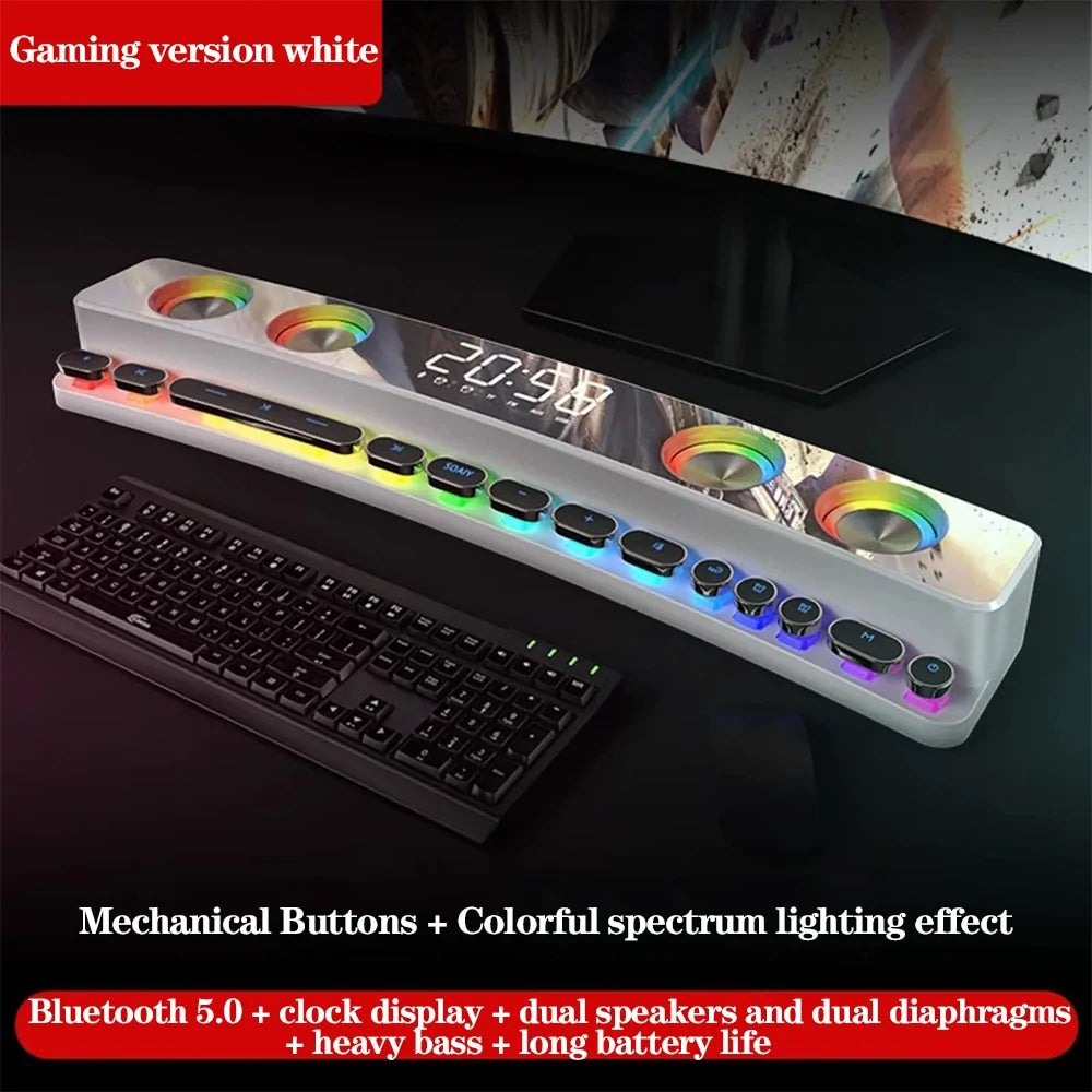 Gaming version White / 495 x 88 x 57 MM