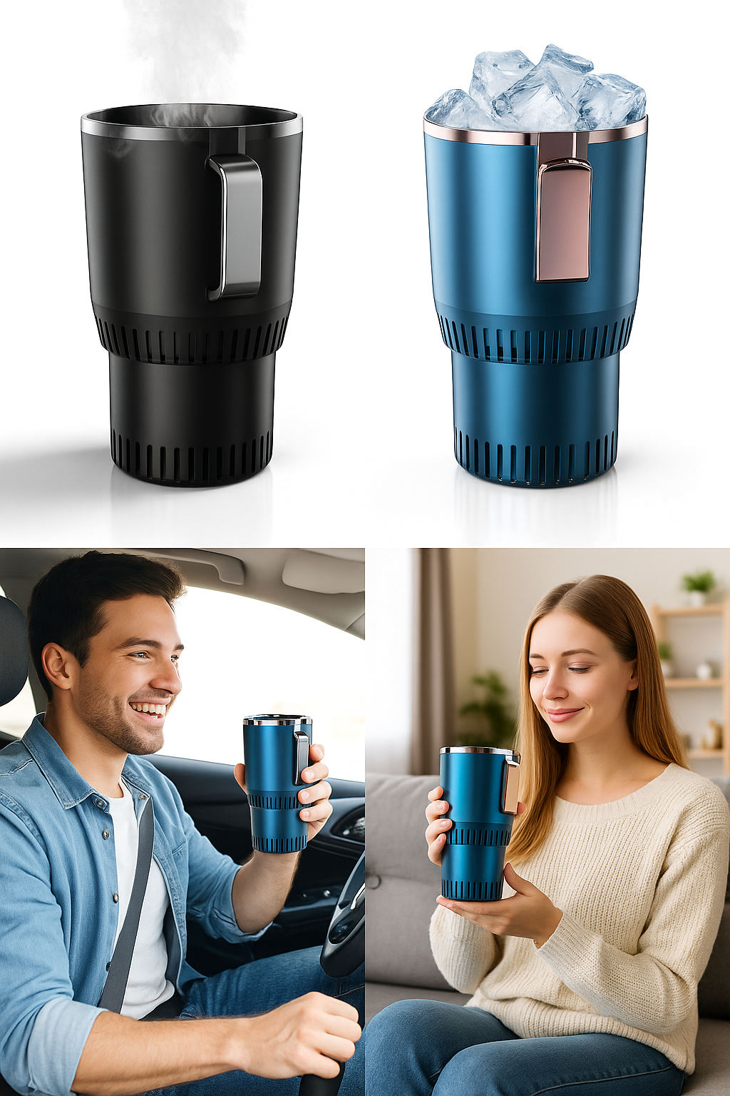 ThermoSip Duo™ – Car Travel Mug with Heating & Cooling