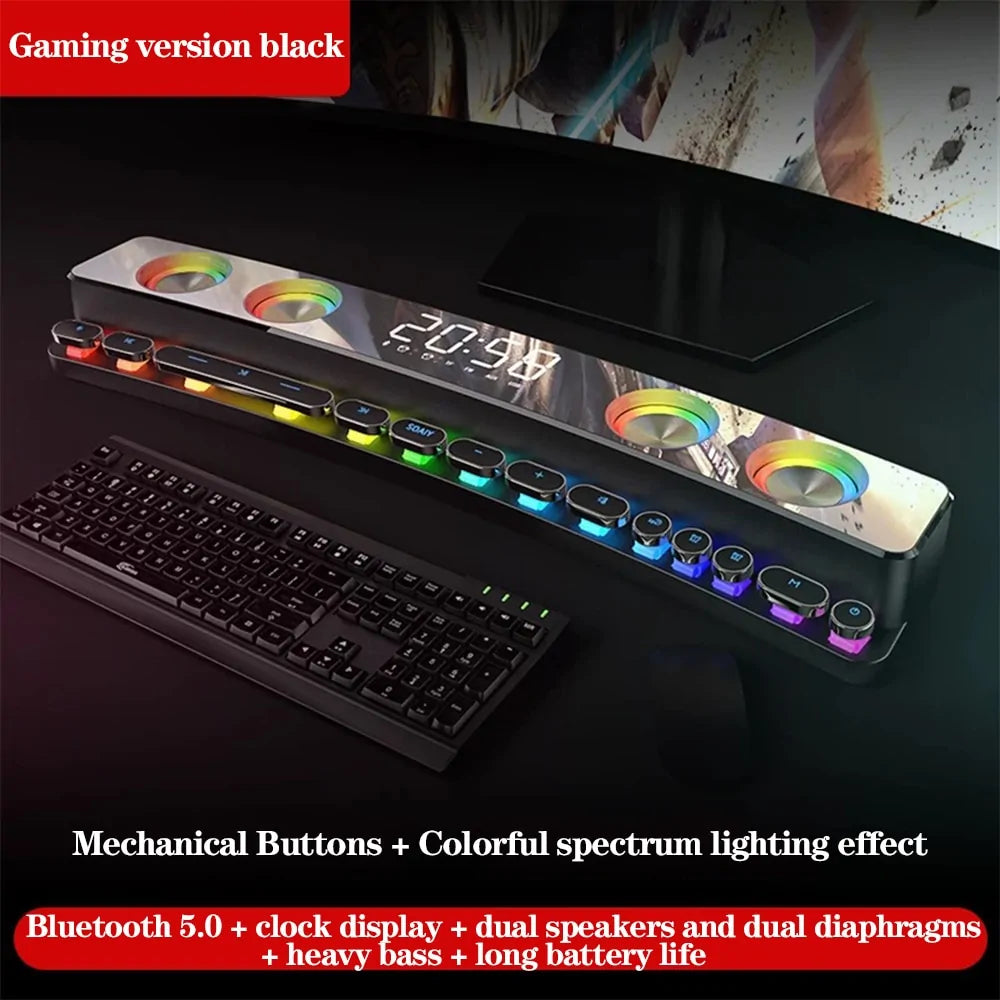 Gaming version Black / 495 x 88 x 57 MM