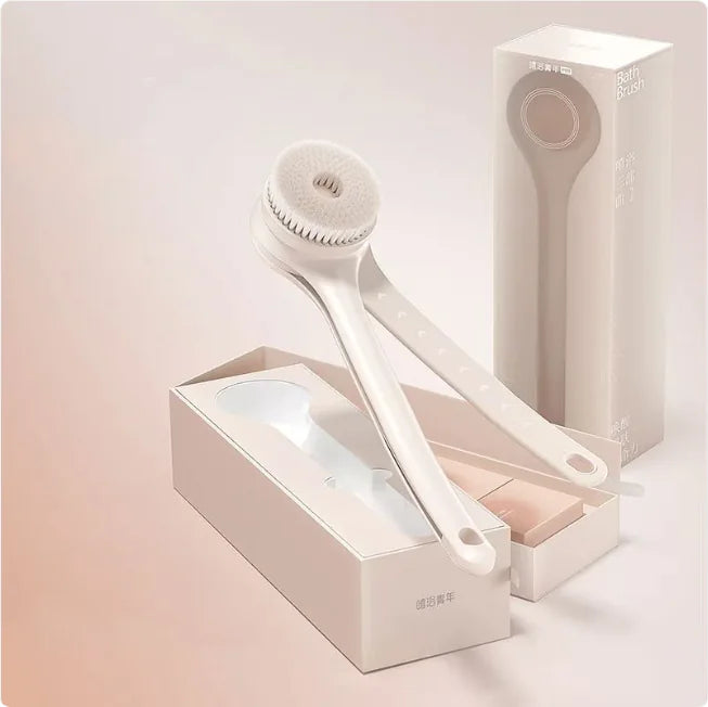 YouthGlow Dual-Handle Electric Shower Brush